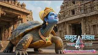 समुद्र मंथन की सम्पूर्ण कथा | नीलकंठ महादेव, अमृत कलश, राहु-केतु और माता लक्ष्मी का रहस्य#bhakti