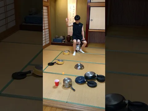 Ping Pong Trick Shots😁
