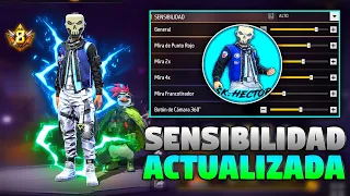 ✅ LA MEJOR SENSIBILIDAD ⚙ Para Pegar TODO ROJO 💀 (EN ESTA NUEVA ACTUALIZACIÓN de FREE FIRE 2026)