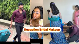 Reception bridal makeup