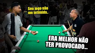 QUEM INTIMIDOU MAIS ? MAYCON OU BAININHO DE MAUÁ? JOGAÇO! 🤯🎱