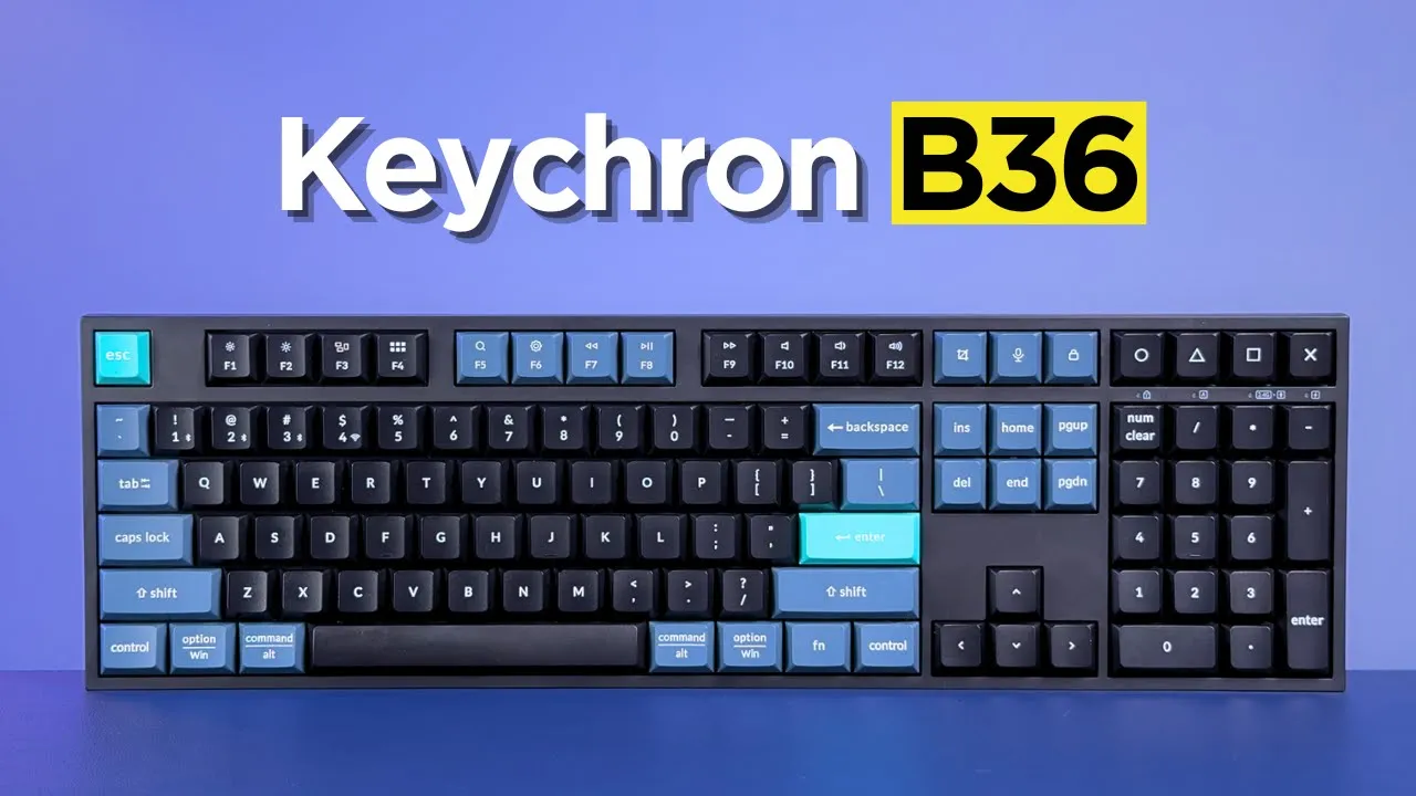 Vidéo-Test de Keychron B36 par Cameron Dougherty Tech