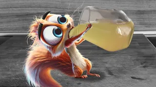 Squirrel Eats All My Food And Drinks