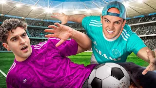 FUTBOL vs GIMNASIA ¿Cuál será MÁS DIFICIL? 🏆 // Ft. ​⁠Ara y Fer ⚽️