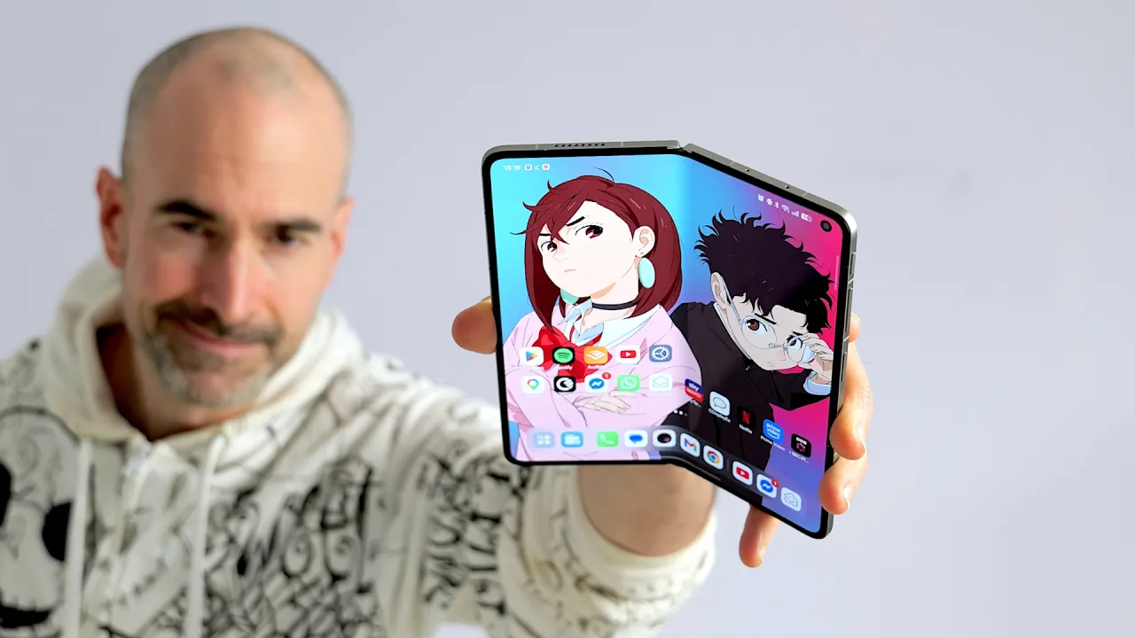 Vid�o-Test de Oppo Find N6 par Tech Spurt