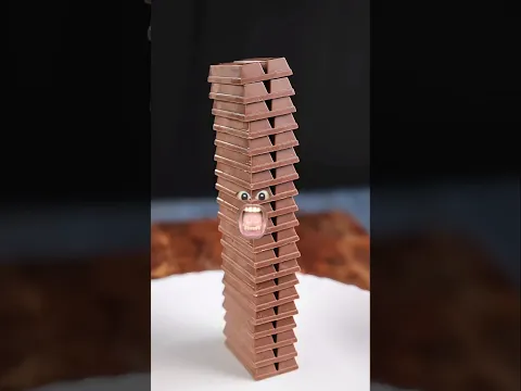Unique KitKat Tower Chocolat Cake Life Finish Part-3 #funny #shorts #viral #food