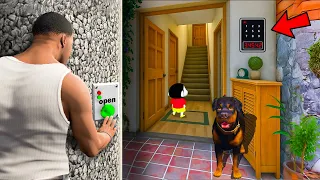 Franklin & Shinchan Found a Hidden Secret Door That Changed Everything in GTA 5!