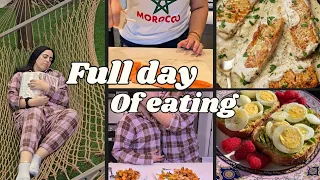  نهار كامل مع الأكل الصحي وراحة البال 🍃  طاقة زوينة وهدوء FULL DAY OF EATING ASMR
