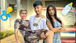 MANDRAKINHO VIROU NENÉM POR 24 HORAS! *Boiadeira virou mãe dele ?