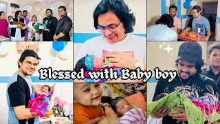 ❤️❤️21-07-2024❤️❤️ Alhamdulillah blessed with baby boy 🧑🏻‍🍼| Princess ka bhai aa Gaya | Happy day 😊