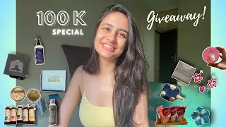 100k BIG GIVEAWAY✨💖 #giveaway #youtubegiveaway