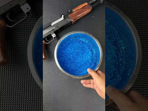 It's a not regular gel blaster!!
