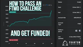 How To Pass An FTMO Challenge | Prop Firm Challenge Tips & Tricks For Success | Phantom Trading