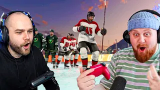 Frolle VS Jonkan... vem ÄR BÄST?! (NHL 24 Threes Bäst av 3)