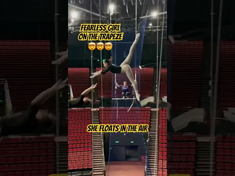Recklessness or skill? 🤔 #gymnasticsgirl #performence #circus #acrobatics #gymnast #trapeze