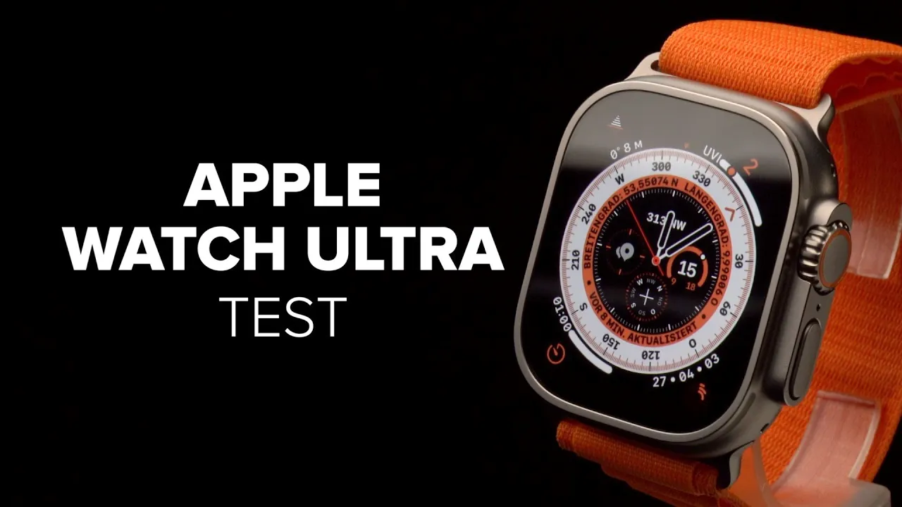 Vido-Test de Apple Watch par Computer Bild