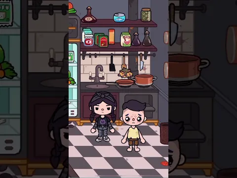 Wednesday or Enid #shorts #tocaboca #tocalifeworld