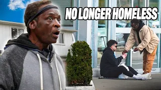Blind Homeless Man Turns Last Dollar Into a New Home