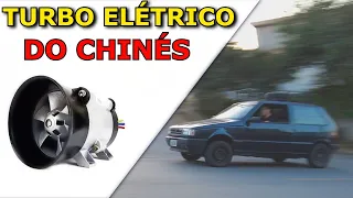 Teste turbina elétrica de180 reais com motor brushless