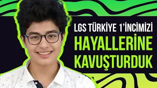 LGS Türkiye Birincisi Öğrencimiz Enver Emre Düden'i Hayallerine Kavuşturduk!