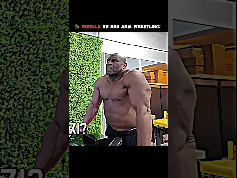 🔥💪GORILLA VS STRONGEST BRO