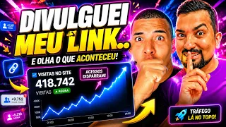 Samuel Bradoke Reage : DIVULGUE PARA 418 MIL PESSOAS SEU LINK DE AFILIADO