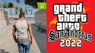 جراند سان اندرياس 2022 كما لم ترها من قبل !! GTA San Andreas DirectX 3.0