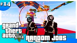 THE REAL PARKOUR LARI - LARI SEHAT ! | GTA ONLINE RANDOM JOBS #14