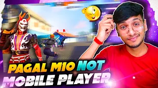 PAGAL M10 IS NOT [ MOBILE PLAYER ] ??🤔🤔 SCS GAMER REACT TO [ PAGAL M10 ] GOD OF MOBILE PLAYER 😱 FF