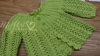 Suéter Crochet para Bebe 6 meses 1 de 2 (cc)