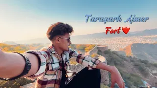 Taragarh Ajmer fort | Taragarh ki chadhai | Taragarh Jadui patthar Danger views | way to Taragarh📍