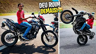 SOLTEI A XT660 NA MÃO DO NINO ABRAVANEL E PERDI A MOTO!😭😭