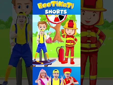 Colorful Song | Jobs Song for Kids With Bootikati Shorts| Nursery Rhymes For Toddlers #kidssongs