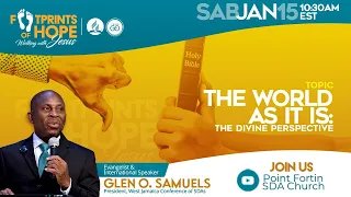 Sabbath Morning Service || Footprints of Hope || 15th Jan, 2022