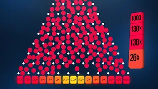 DROPPING 1,000 BALLS ON PLINKO... profit