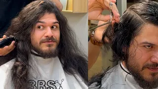 Transformación ASOMBROSA 😱 10 AÑOS MENOS #cambiodelook #estilo #haircut 