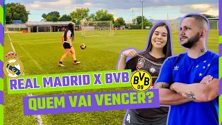 DESAFIO DA FINAL DA CHAMPIONS - REAL MADRID x BVB 🏆