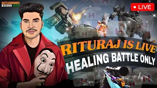 🔴🇮🇳 Every Match Healing Battle in BGMI With RITURAJ | BGMI Day 2 Part 2