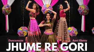 Jhume Re Gori | Gangubai Kathiawadi | Dancamaze x Anvi Shetty | Alia Bhatt | Dance Cover | Garba