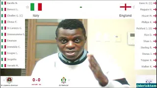 Italy vs England Match Reaction Lineup Full Time Live Score UEFA Euro 2020 Cup Final Football Stream