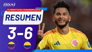 RESUMEN | Venezuela 3-6 Selección Colombia | Eliminatorias Sudamericanas