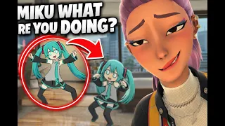 Kpop Demon Hunters: Rumi walks in on Miku