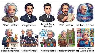 10 Versions of Albert Einstein: From Failed Student to Genius of the Century
