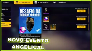 NOVO! CUBO MÁGICO E BANDANA ANGELICAL DE GRAÇA E BARBINHA DO VELHO DE VOLTA NOVO EVENTO NO FREE FIRE