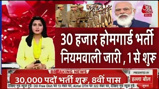 30 अगस्त 2025 !  होमगार्ड भर्ती 2025 online apply / Home Guard recruitment 2025/ home Guard bharti