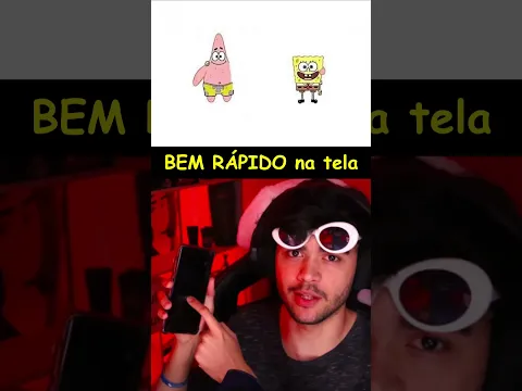 PATRICK E BOB ESPONJA.. #shorts