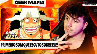 Reagindo a Rap do Usopp 🎯💥 (One Piece) | BRAVO GUERREIRO DO MAR | Geek Mafia - Benja