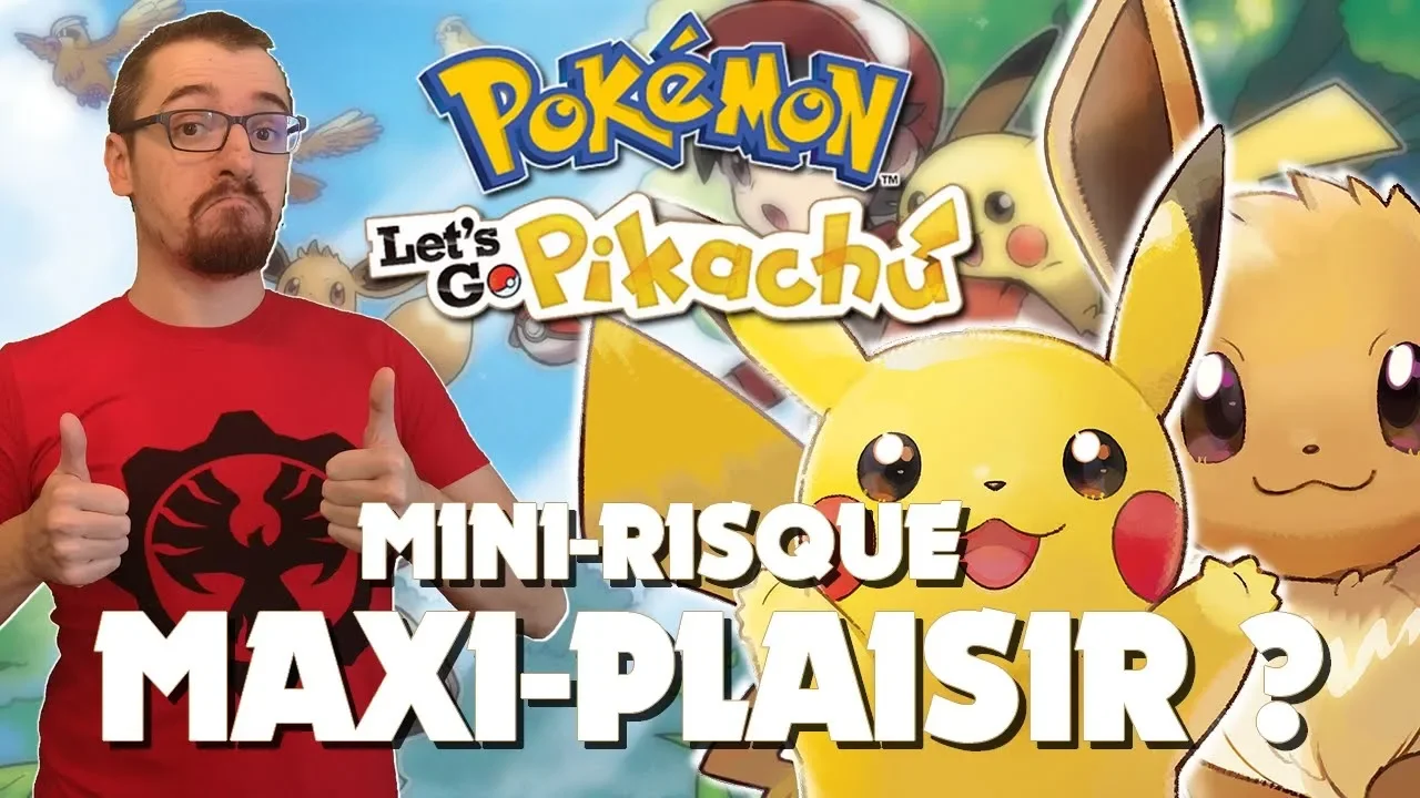 Vido-Test de Pokemon Let's Go Pikachu par Bibi300