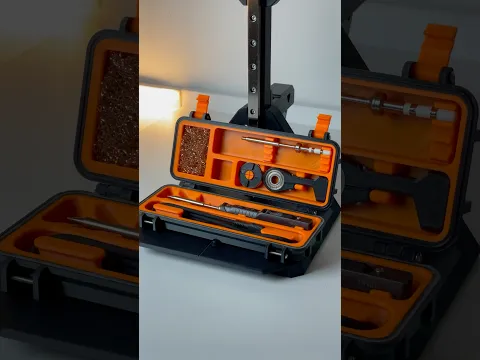 3D printed soldering iron rugged case 🧰 #3dprinting #3d #3dprinted #bambulab #diy #asmr #soldering