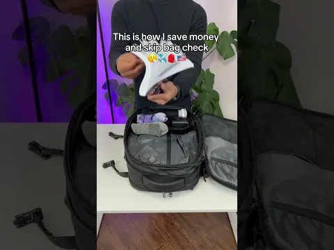 Would you use this for your travels?😱 #travel #suitcase #packing #packingforvacation